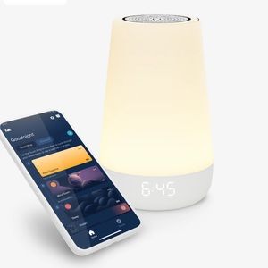 Hatch Rest Sound Machine Night Light Time To Rise Plus Audio Baby Monitor